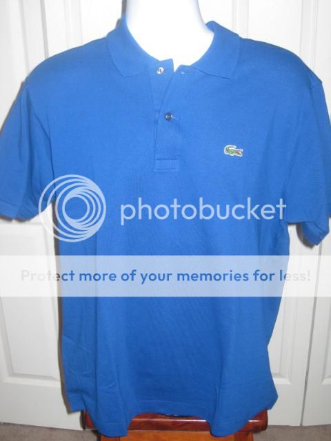 Mens Lacoste Polo Shirt SMALL 3XL (4 9) AUTHENTIC NWT  