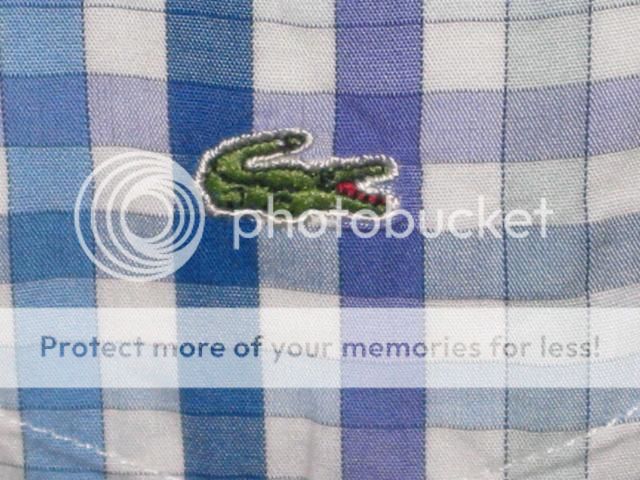 115 Mens Lacoste L/S Modern Fit Button Down SM MED 3XL  